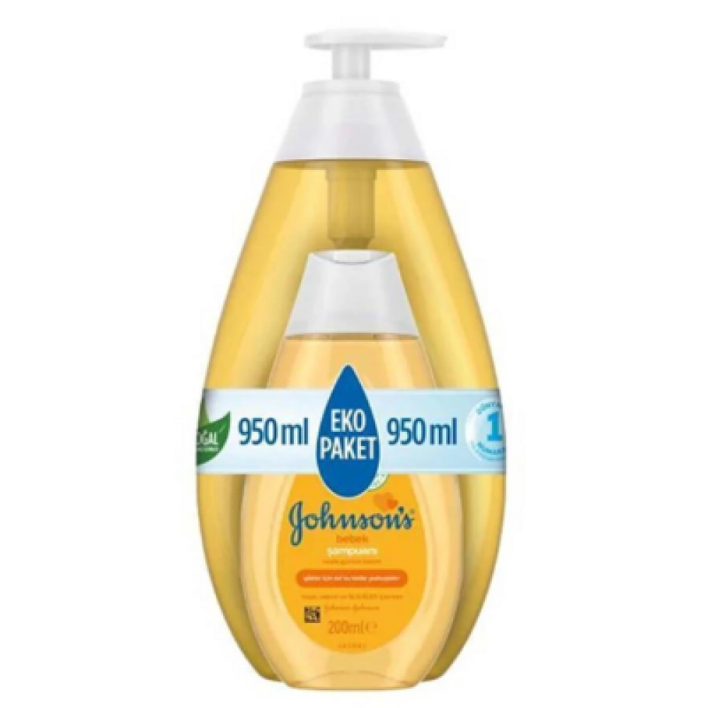 شامبو اطفال عبوه ترويجيه من جونسون 750مل + 200مل
