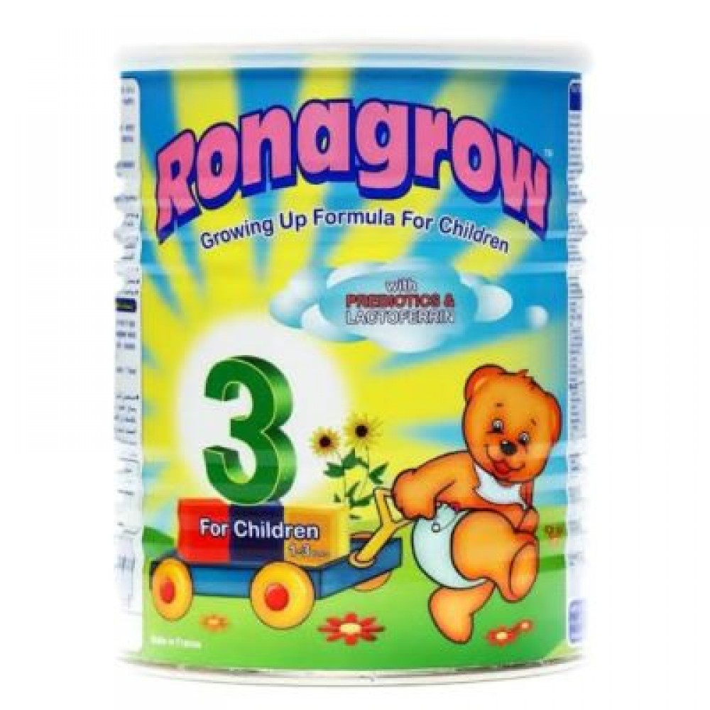 روناجرو حليب أطفال (3) لمرحلة النمو بالفانيلا 850 جم