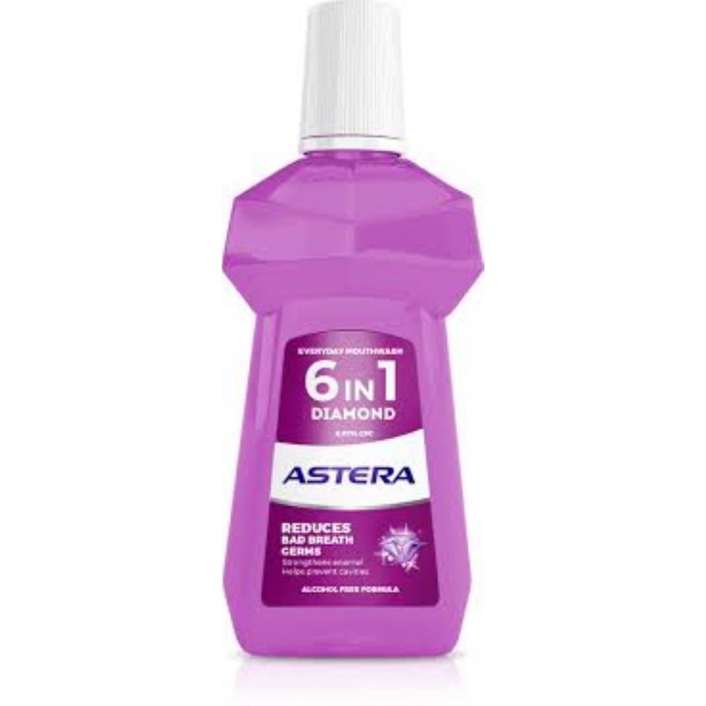 استيرا غسول يومي للفم دايموند 6 في 1 - 500 مل