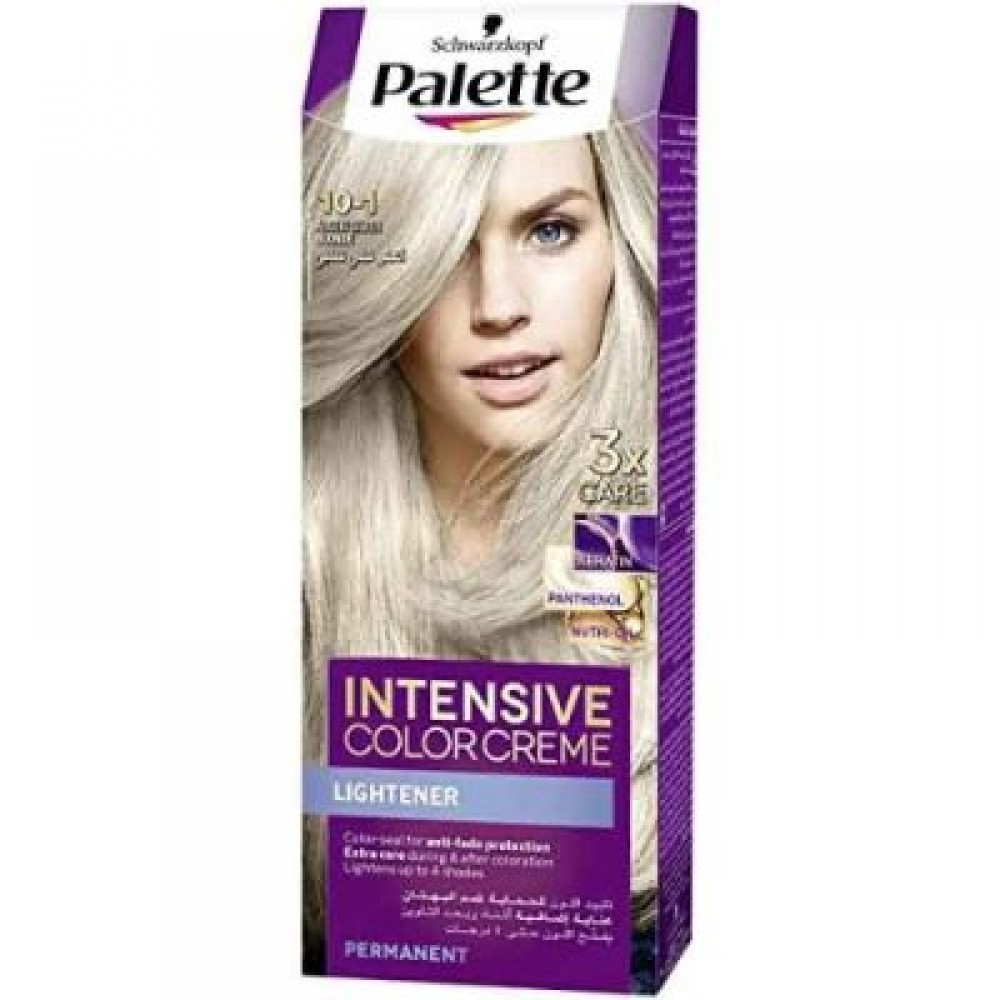 باليت صبغة شعر كريم اللون اشقر فضي بارد 10-1