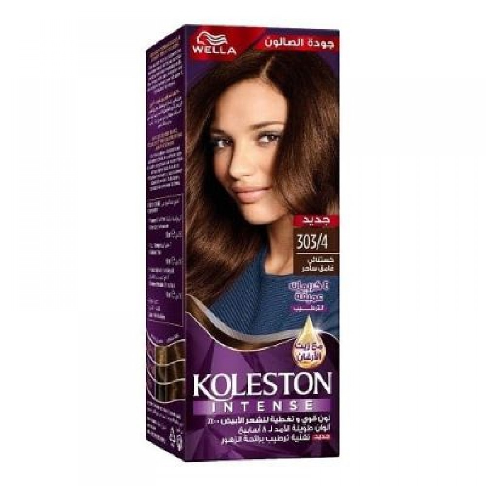 كوليستون صبعه شعر 303/4كستنائي غامق