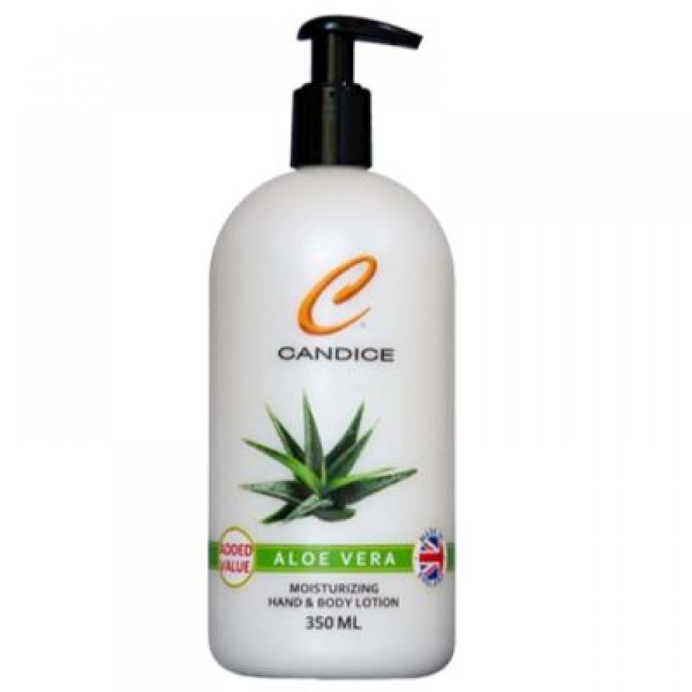 كانديس لوشن لترطيب وتغذية الجسم واليدين بخلاصة جل الصبار - 350مل