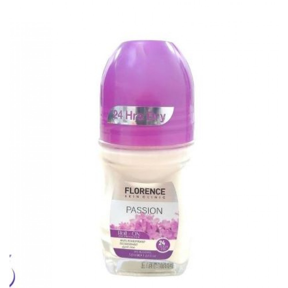 مزيل رائحة العرق رول اون باشن من فلورنس 50مل