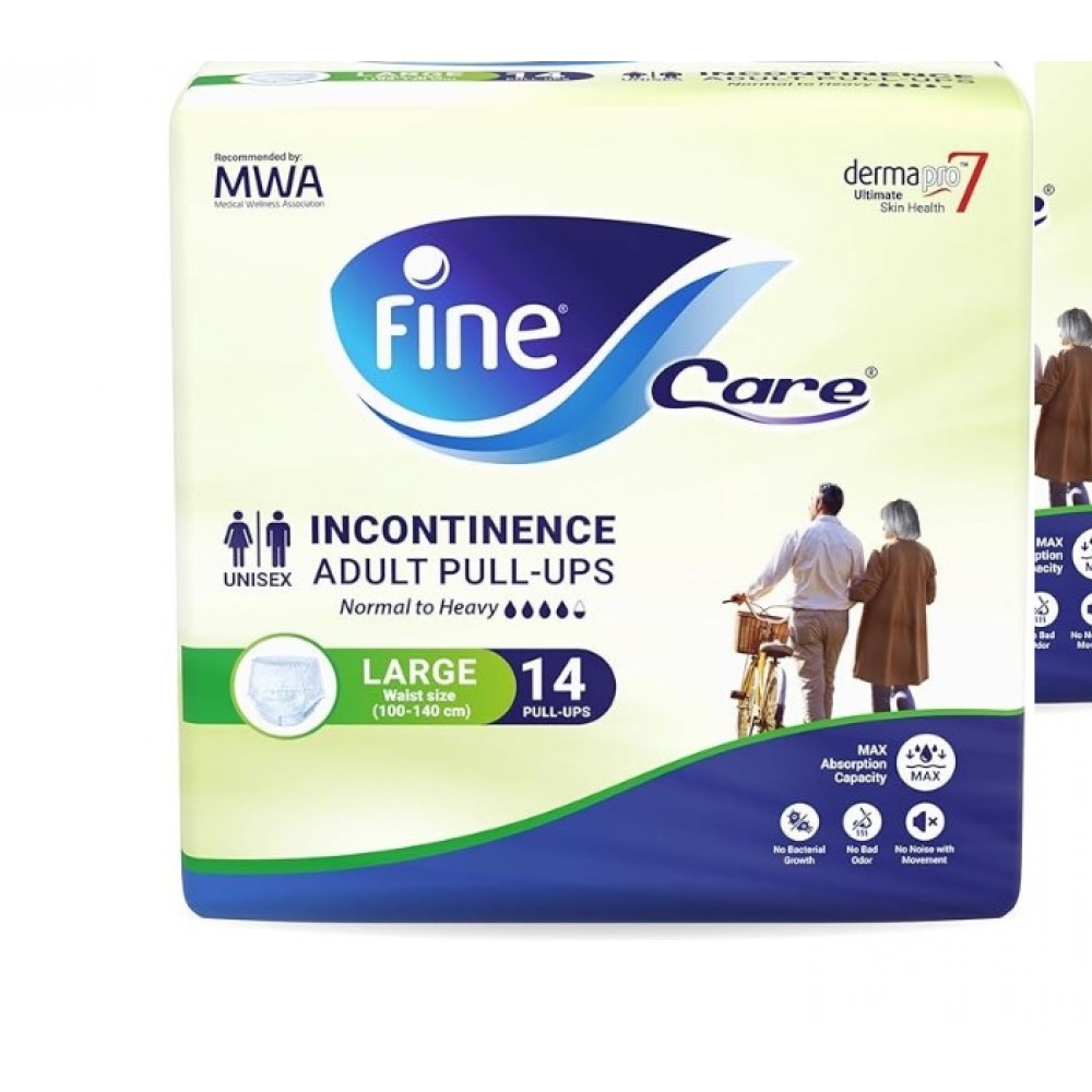 فائض فاين كير كلوت لكبار السن مقاس كبير عدد 14 حبة