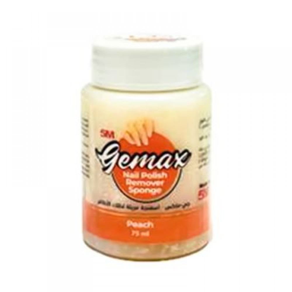  جي ماكس اسفنجة مزيلة لطلاء الاظافر بنكهة الخوخ  75مل
