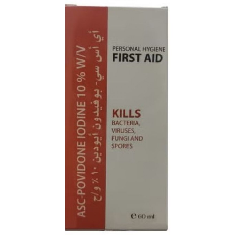  مطهر اي اس سي بوفيدون أيودين 10% 60 مل
