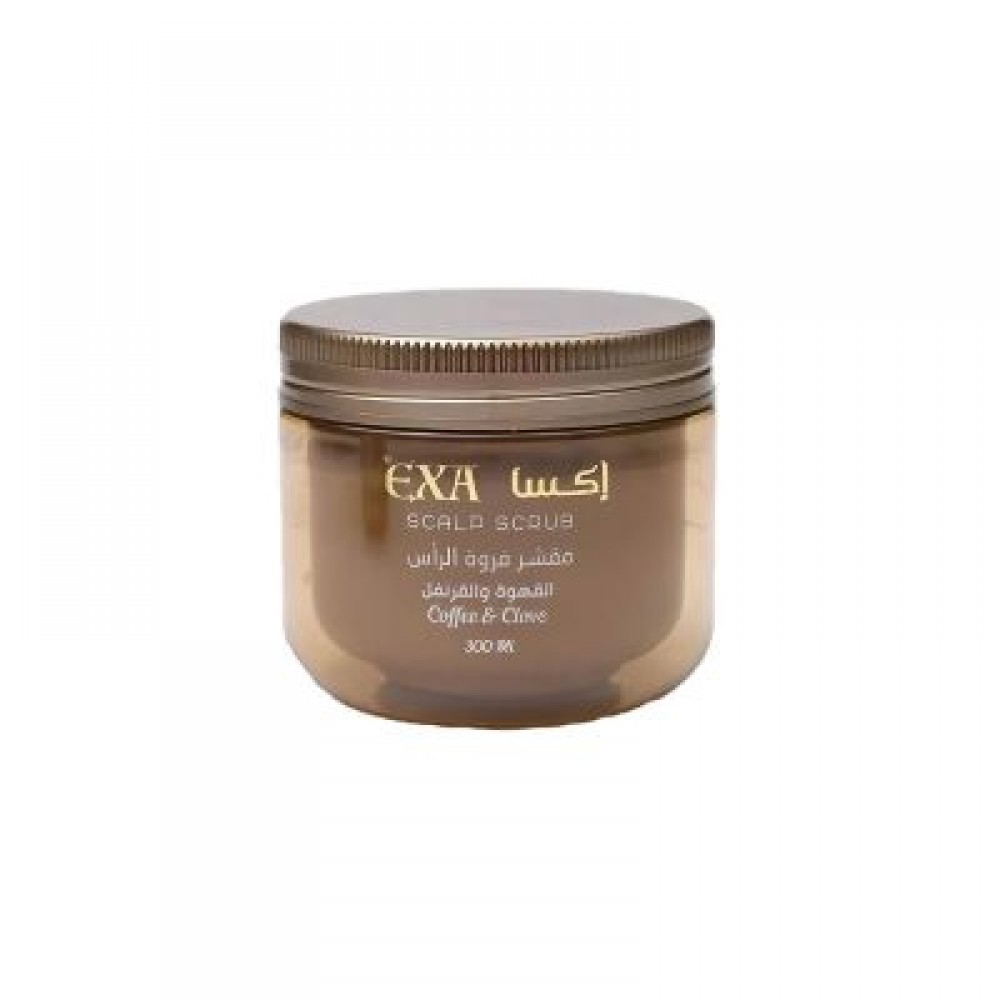 مقشر فروة الرأس القهوة والقرنفل من اكسا -300مل