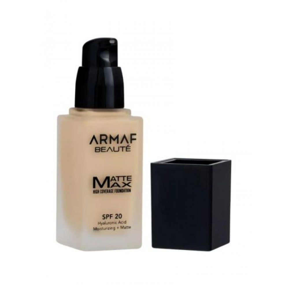 كريم أساس مطفي ماكس هاي كوفريدج بعامل حماية من الشمس 20 من أرماف بيوتي , بورسلان 30 مل