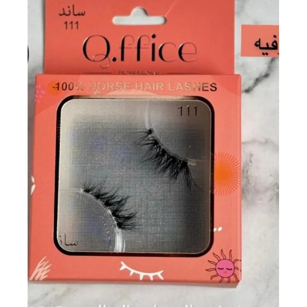 رموش بشعر الحصان عاليه الجوده طرفيه ساند 111