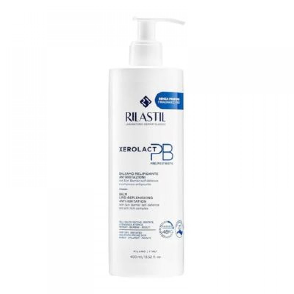 كريم زيرولاكت بي بي مرطب مغذى للبشرة ومضاد للتهيج من ريلاستيل 400مل 