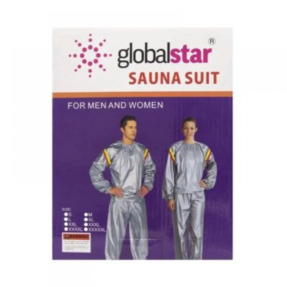 لوبال ستار بدلة ساونا اكمام طويلة لخسارة وتخفيف الوزن - المقاس سمول S