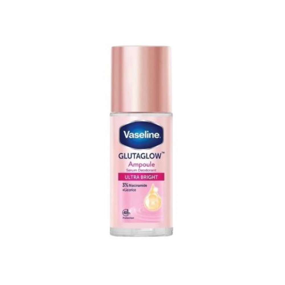 مزيل العرق تايلندي جلوتا جلو الترا برايت من فازلين - 45 مل