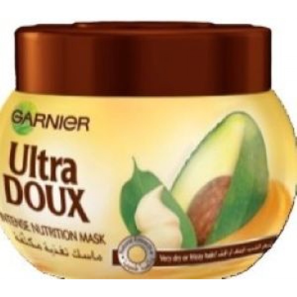 غارنييه ماسك شعر الترا دوكس المغذي بالافوكادو وزبده شيا 340 مل