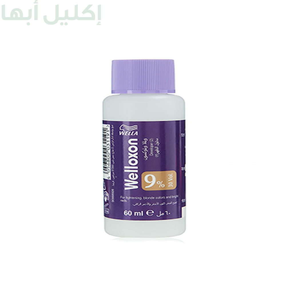 صبغة شعر ويلكسون اكسجين اشقر 9% 30 فاليوم، 60 مل