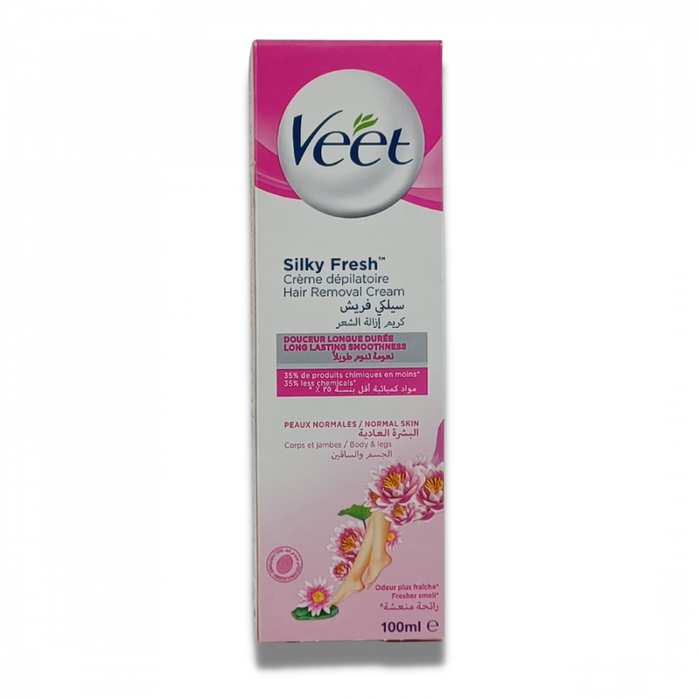 مزيل شعر كريم سيلكي فريش للبشرة العادية من فيت 100مل