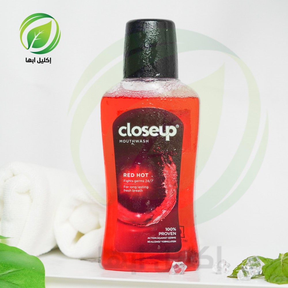 كلوس اب غسول الفم ريد هوت 300 مل