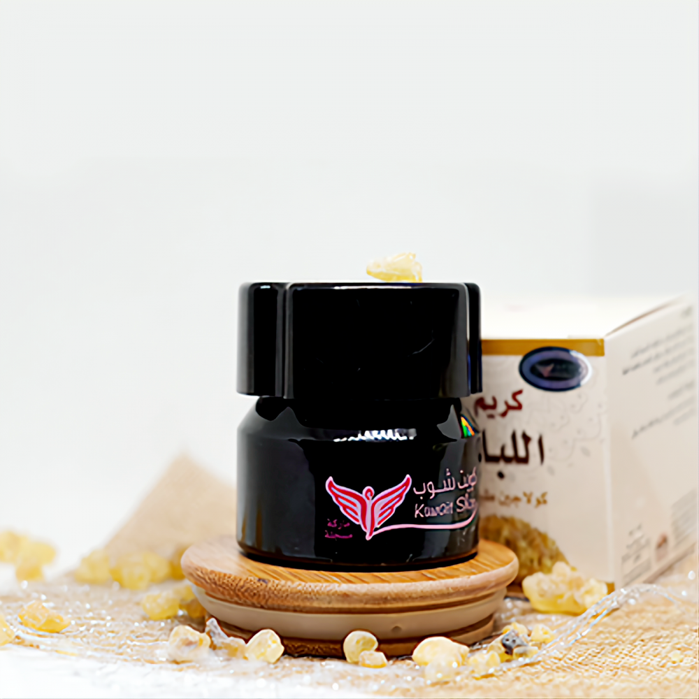 كريم اللبان لتفتيح وتوحيد وشد البشره كولاجين طبيعي من كويت شوب 50جرام