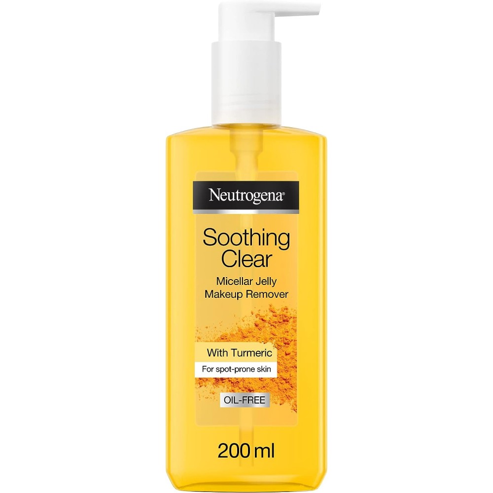 جل مزيل مكياج سوثنج كلير للبشرة المعرضة للحبوب من نيتروجينا، 200مل ، 