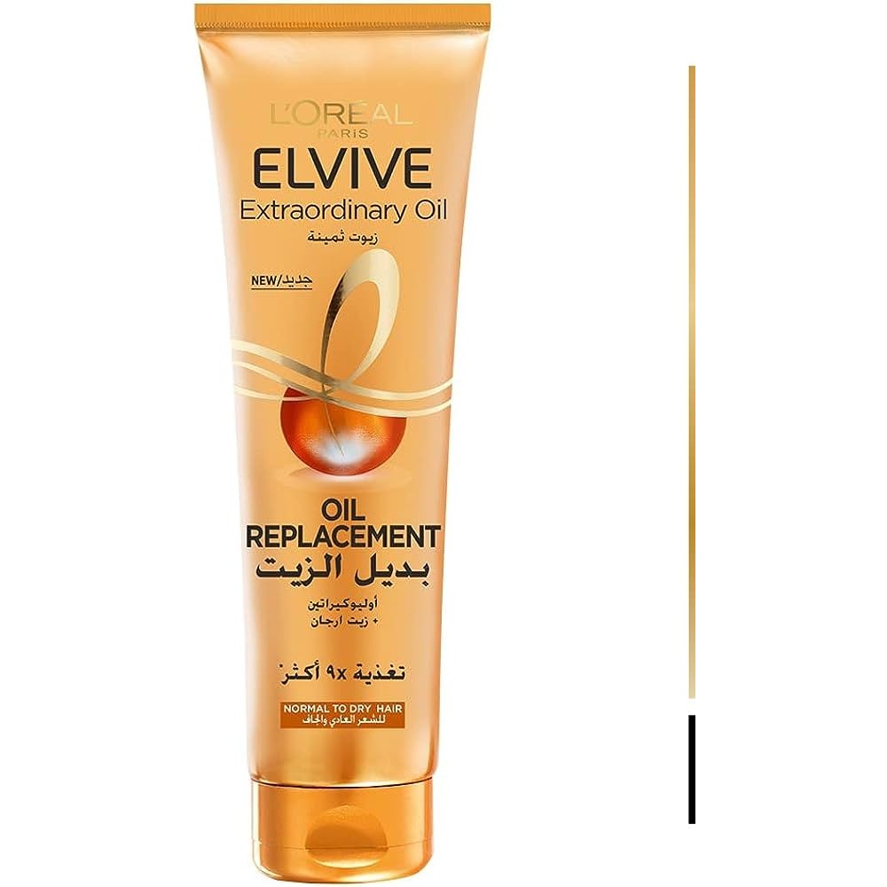 بديل الزيت اوليو كيراتين +زيت ارجان من لوريال300مل