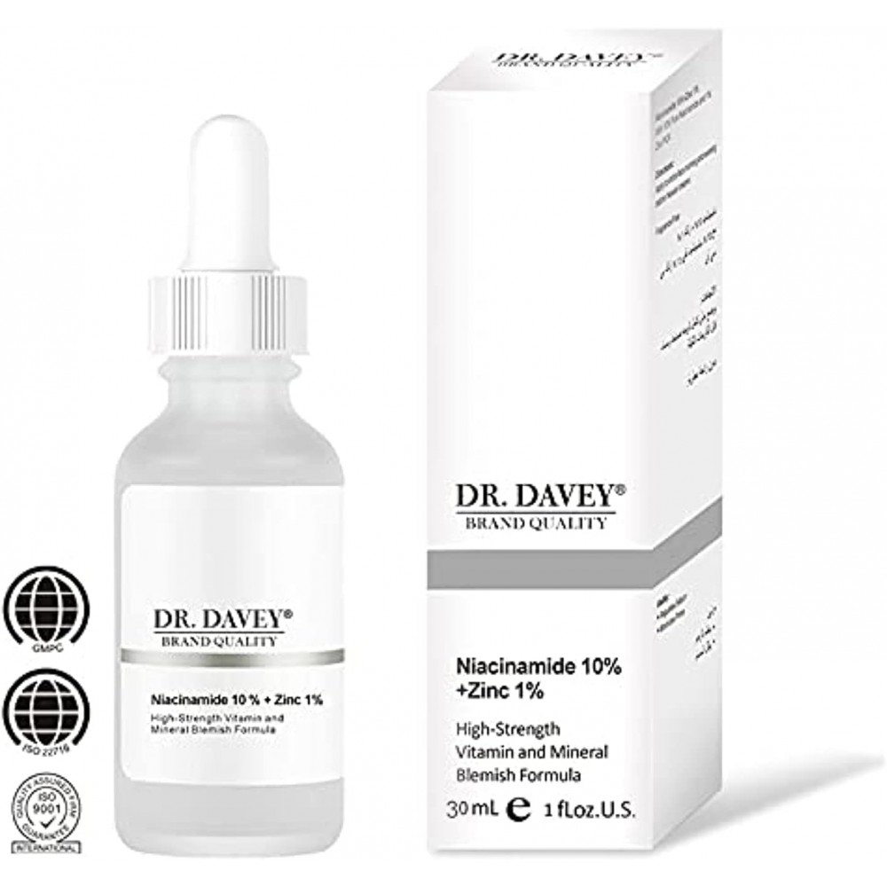 دكتور ديفي نياسيناميد 10٪ + زنك 1٪ ، 30 مل