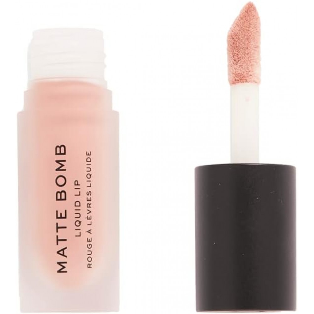 احمر شفاه روج سائل مات بومب ( نيود الور)من ريفلوشن 