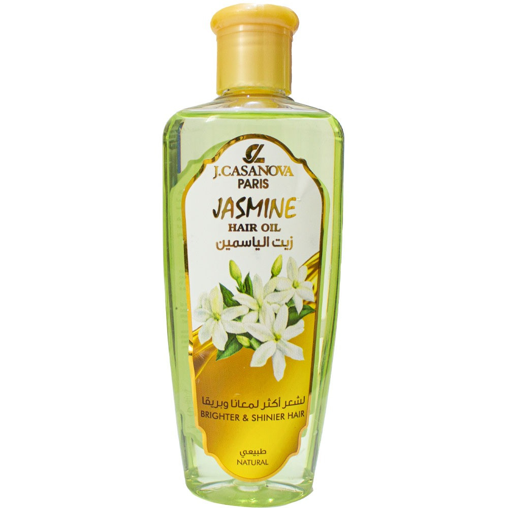 زيت الياسمين كازانوفا لشعر أكثر لمعاناً وبريقاً 210 مل