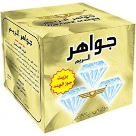 حلاوة جواهر الريم لإزالة الشعر بجوز الهند  500 جم..