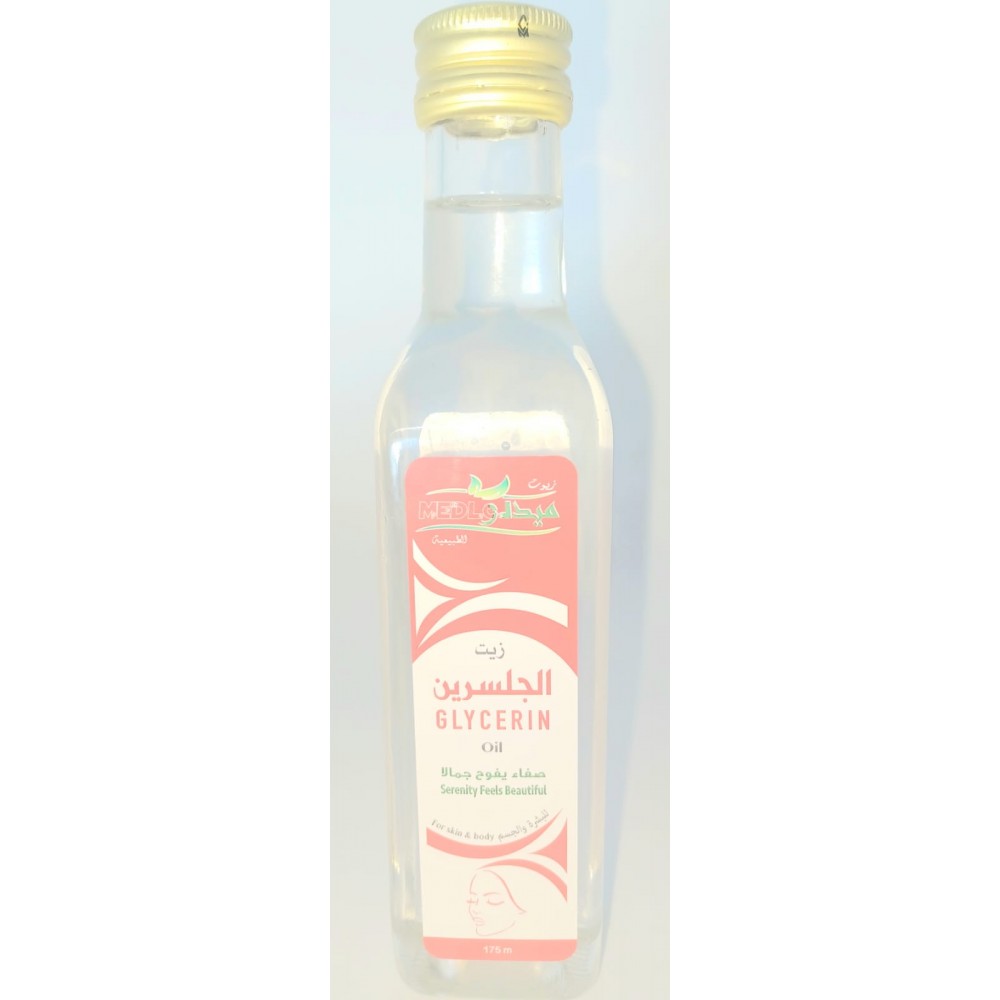 زيت الجلسرين للبشرة والجسم من ميدلو 185مل