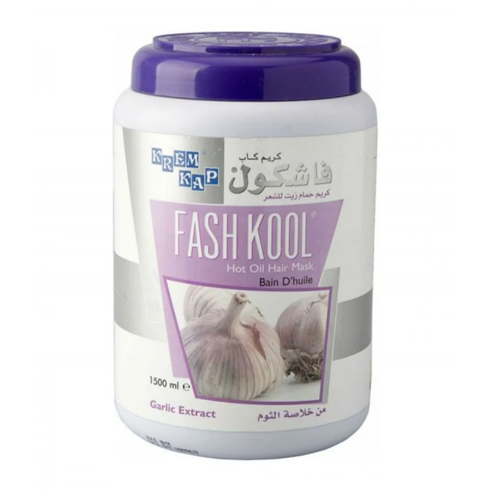 ماسك كريم حمام الزيت بخلاصة الثوم من فاشكول  1500 مل 