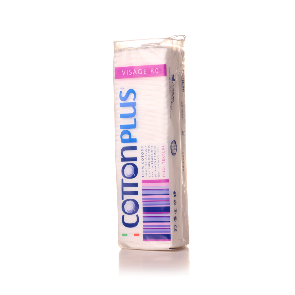 قطن تجميل ايطالي  80 قطعة