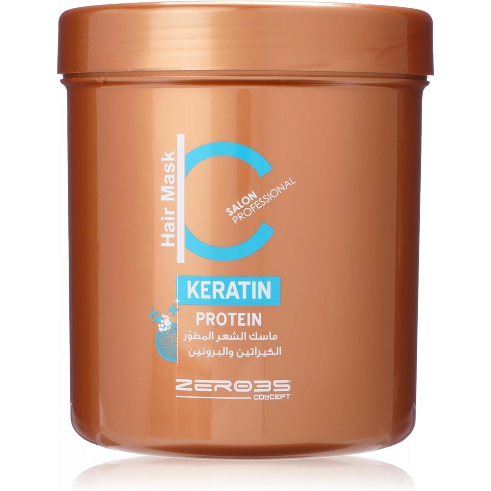  ماسك الشعر بالبروتين والكيراتين من زيرو 1000جرام