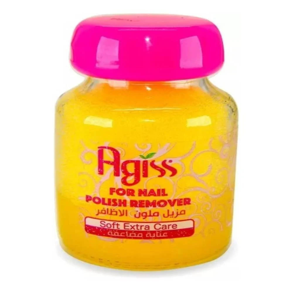 مزيل طلاء اظافر بأسفنجة مضاد للتأكسد من اجيس 60 مل