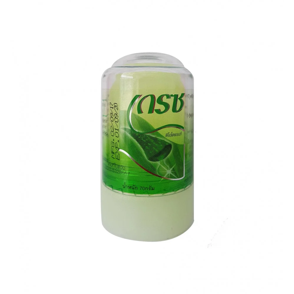 مزيل عرق طبيعي حجر كرستال بخلاصة الصبار 70 جم .