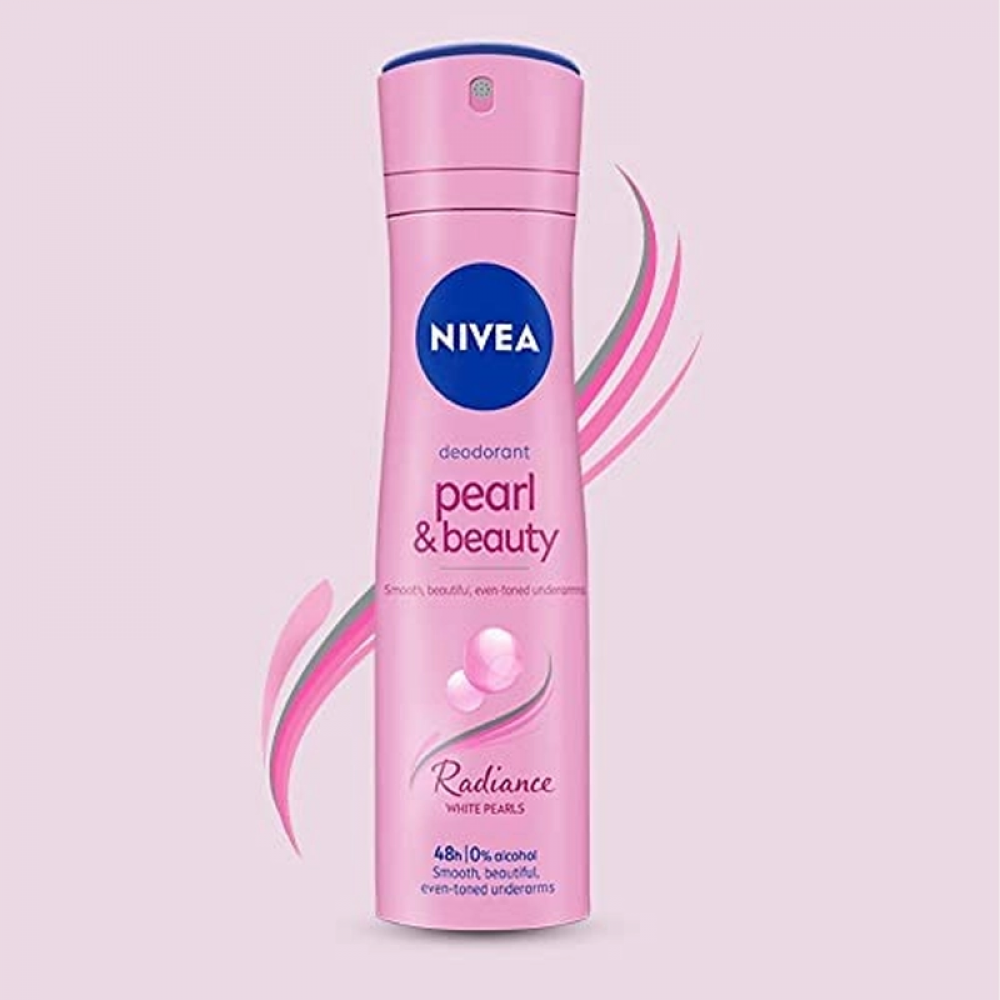 بخاخ مزيل عرق بيرل اند بيوتي من نيفيا للنساء 150مل
