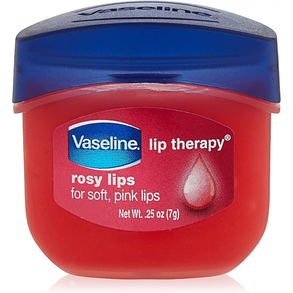 مرطب شفاة  فازلين روز 7جم