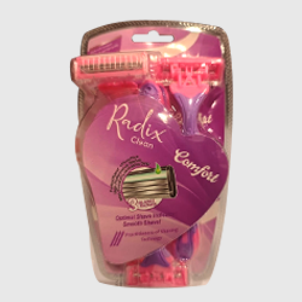 شفرات  حلاقه راديكس كلين للجنسين6*3