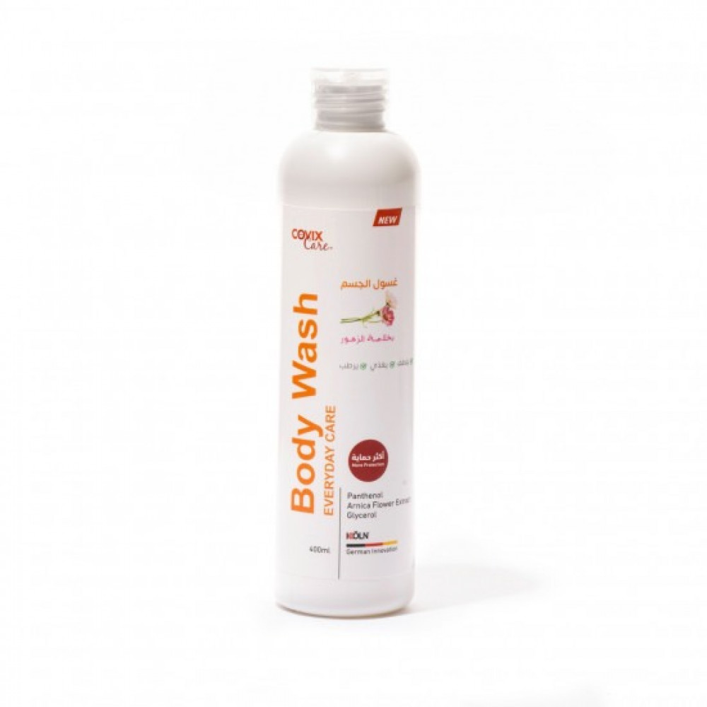 غسول الجسم بخلاصة الزهور من كوفيكس 400مل