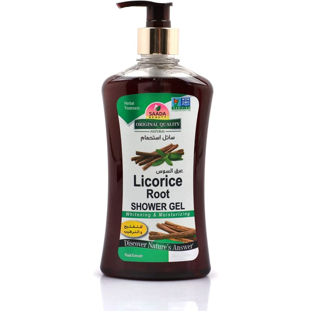 سائل استحمام بعرق السوس من سعادة بيوتي 500 مل