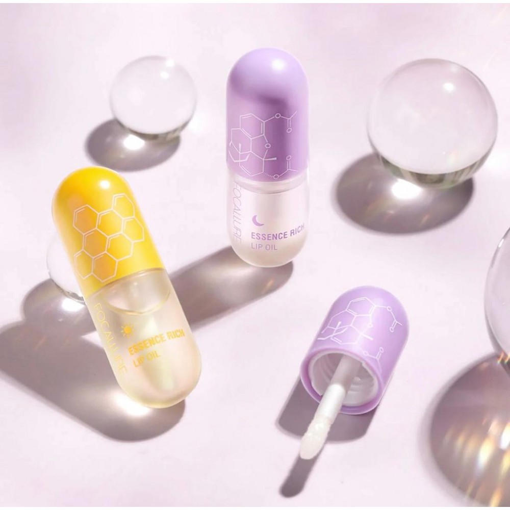 زيت ترطيب شفايف ليلي ونهاري مع عامل حماية من اشعة الشمس