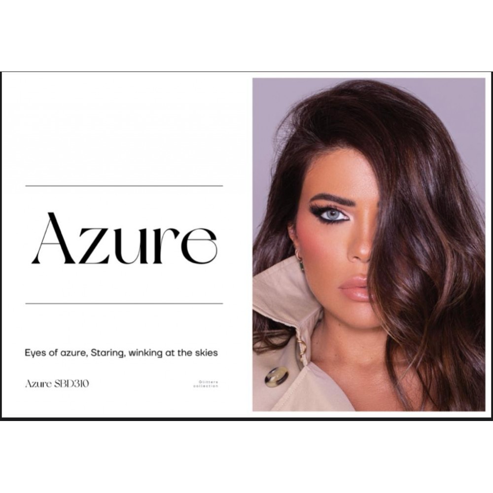 عدسات  جلاترز (ازور)  من  اي كلرز