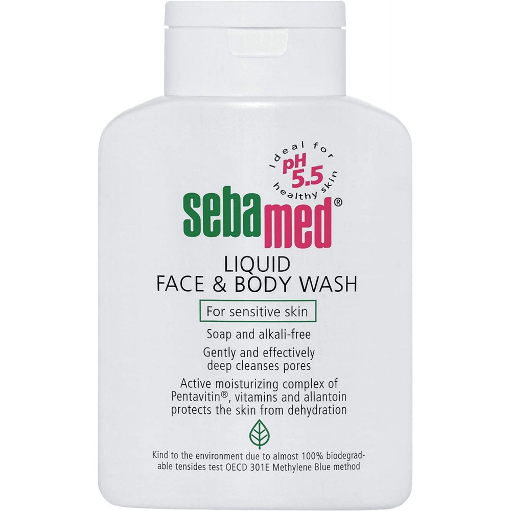 غسول سائل للجسم والوجه من سيباميد 200مل