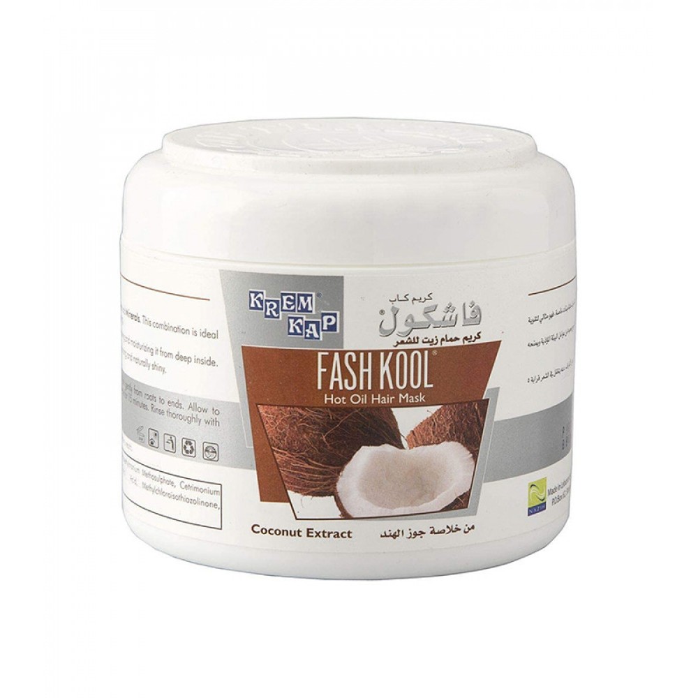 ماسك كريم حمام الزيت بخلاصة جوز الهند من فاشكول  500 مل 
