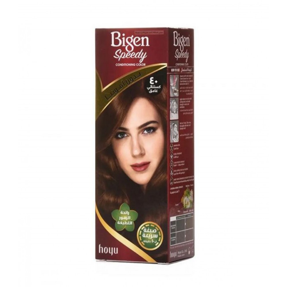 كريم صبغة شعر  أكستنائي غامق 40 من بيجن