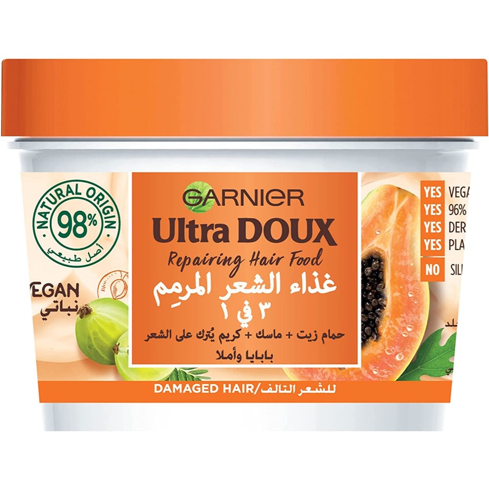 غذاء الشعر المرمم 3 في 1 من الترا دوكس 390 مل