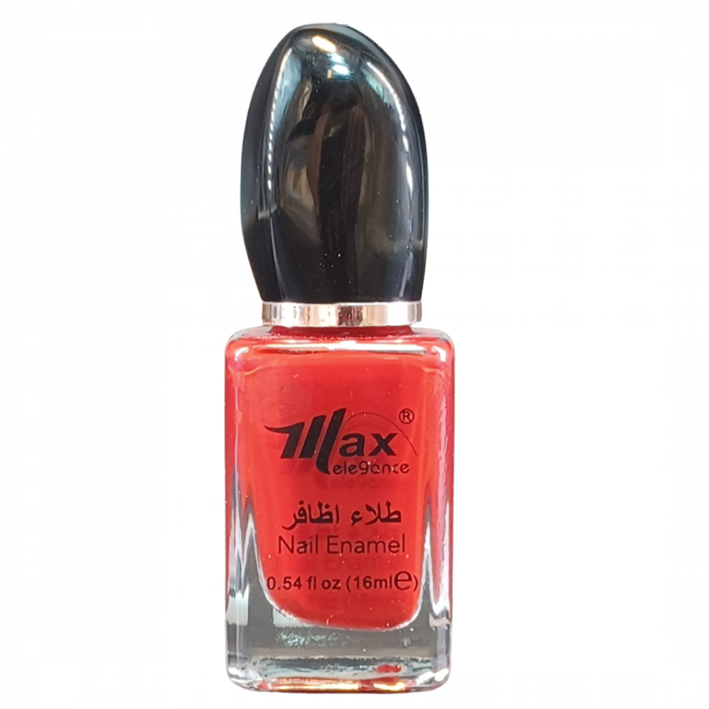 طلاء أظافر احمر فاتح من ماكس اليجانس