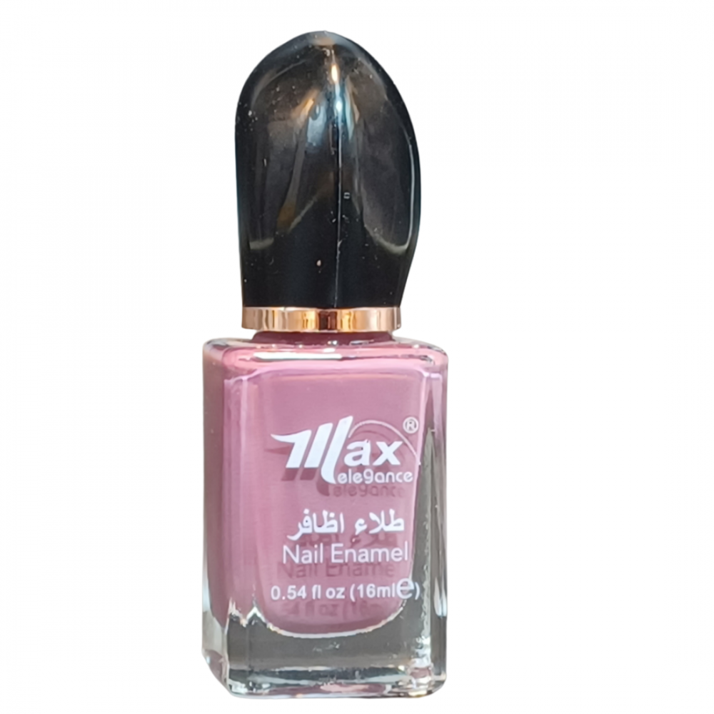 طلاء أظافر وردي من ماكس اليجانس