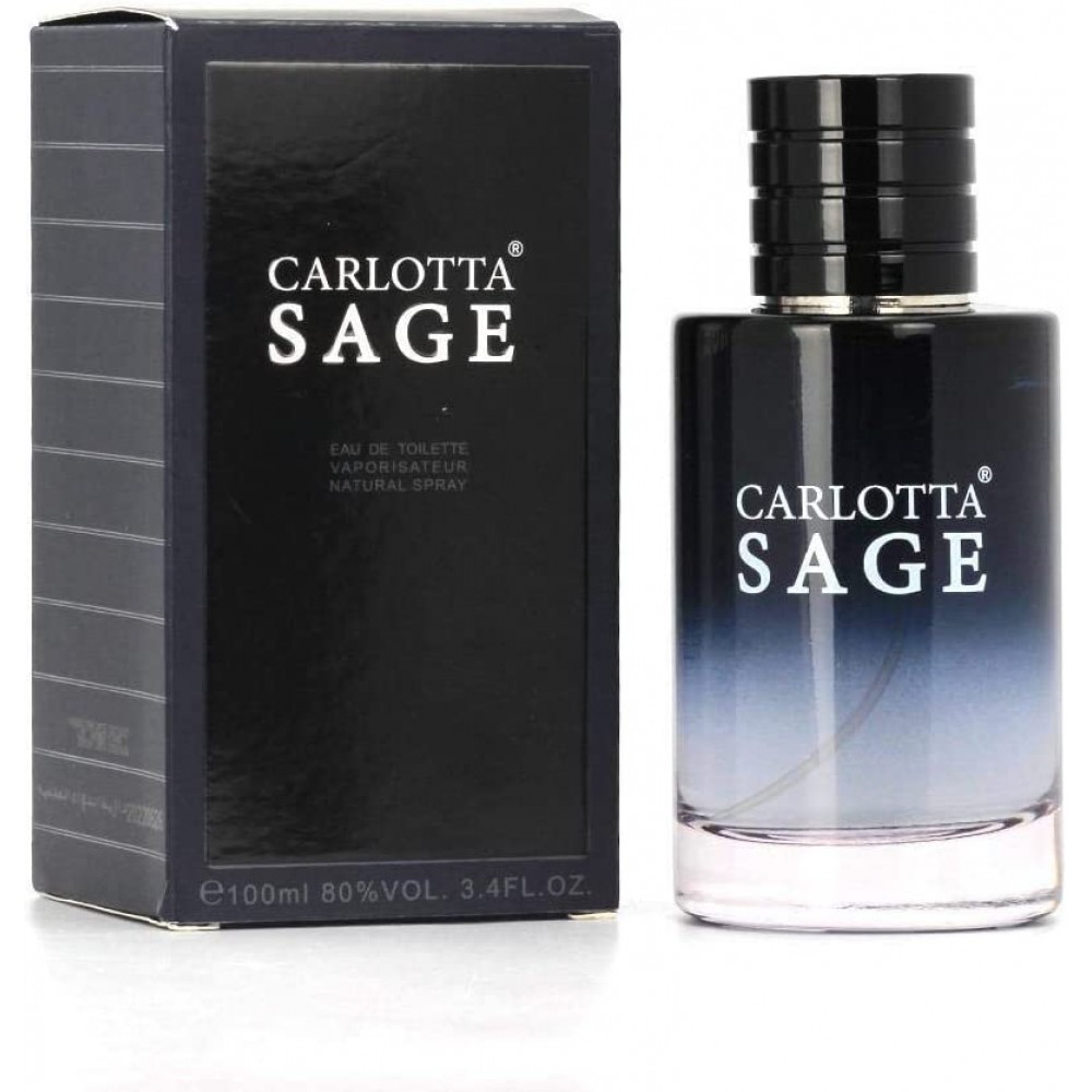 عطر او دي تواليت سايج للرجال من كارلوتا بسعة 100 مل