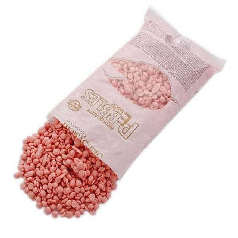 حبيبات الشمع لإزالة الشعر من سكين سيستم وردي- 400جم